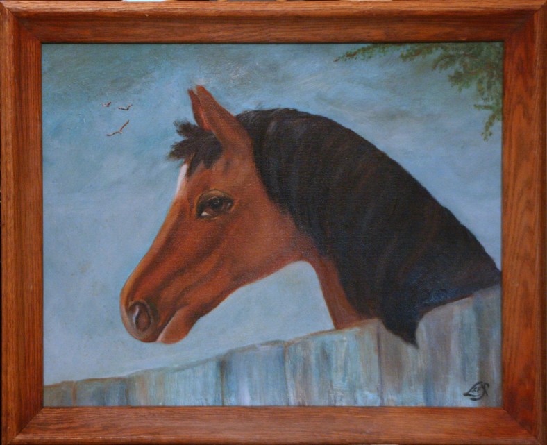 Lee Franclemont, 'Anticipation', 1967, oil on board. Photo credit Kelise Franclemont.