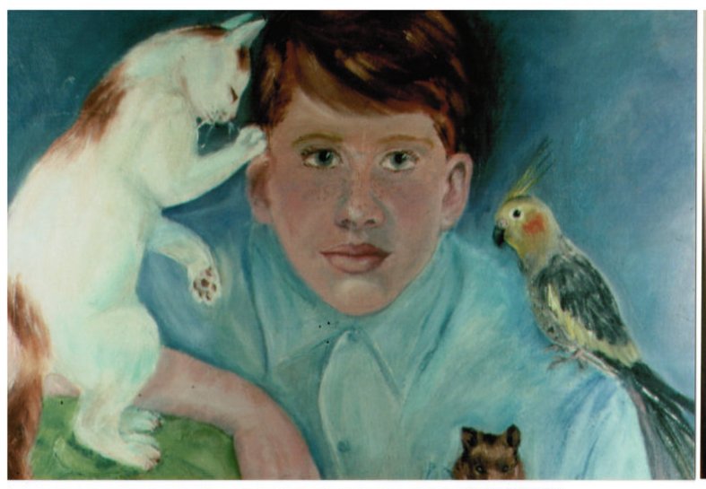 Lee Franclemont, 'John' (detail), 1960s, oil on board. Photo credit John FN Franclemont.